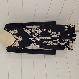 SIMPLY VERA small stretchy floral midi dress